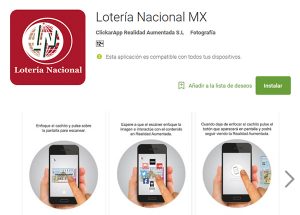 Aplicacion Lotería Mexico en Play Store