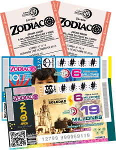 Boletos Sorteo Zodiaco