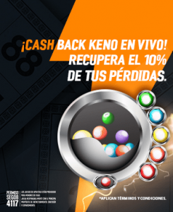 Cashback Keno en Vivo Strendus