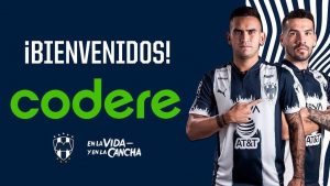 Codere patrocinador Rayados Monterrey
