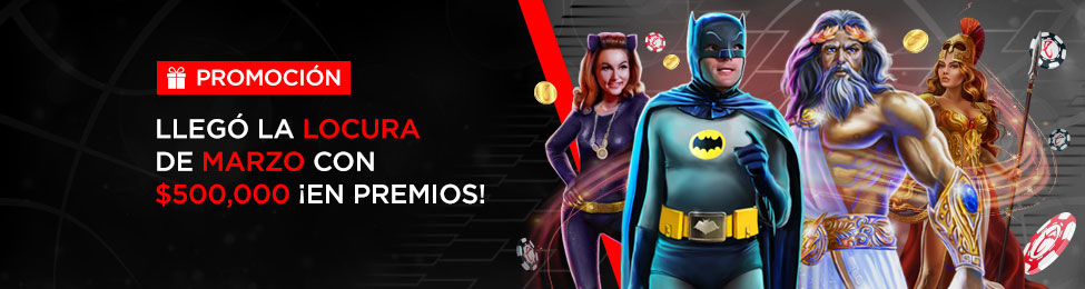 Promoción Locura de Marzo 2020 Caliente Casino online