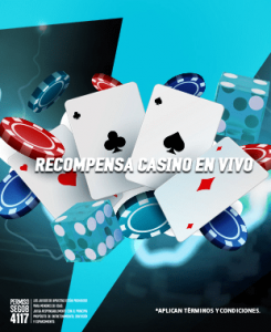 Recompensa casino en vivo