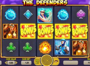 The Defenders slot